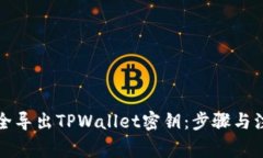 如何安全导出TPWallet密钥：步骤与注意事项